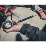 Bombin Alta Presion Shock Drive Negro Lezyne